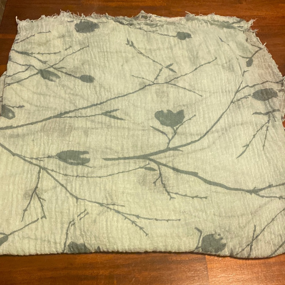 Pretty Floral Insect Repellant Scarf/Shaw